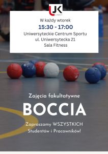 Zaproszenie na zajęcia w formie graficznej, widok na boisko i piłki